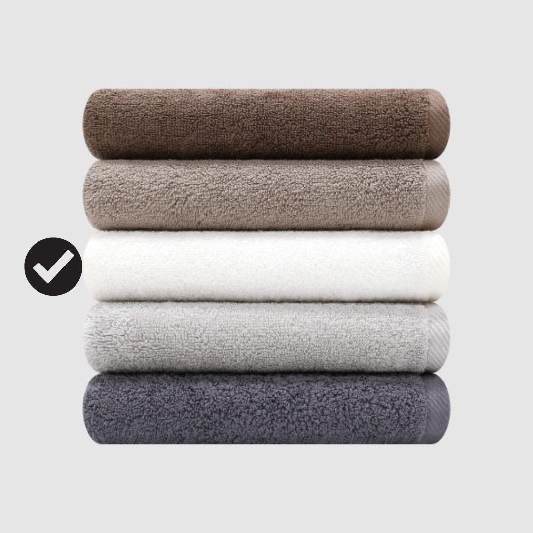 Songwol New Color Plain Towel 40s (4pcs/Set)