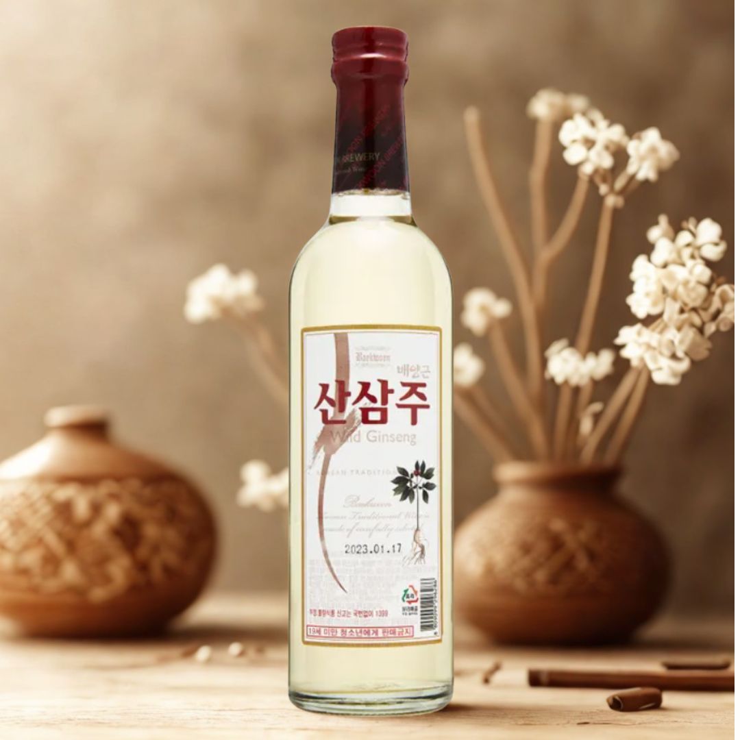 백운주가 배양근 산삼주 375ml 