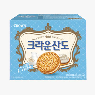 [크라운] 크라운산도 크림 323g