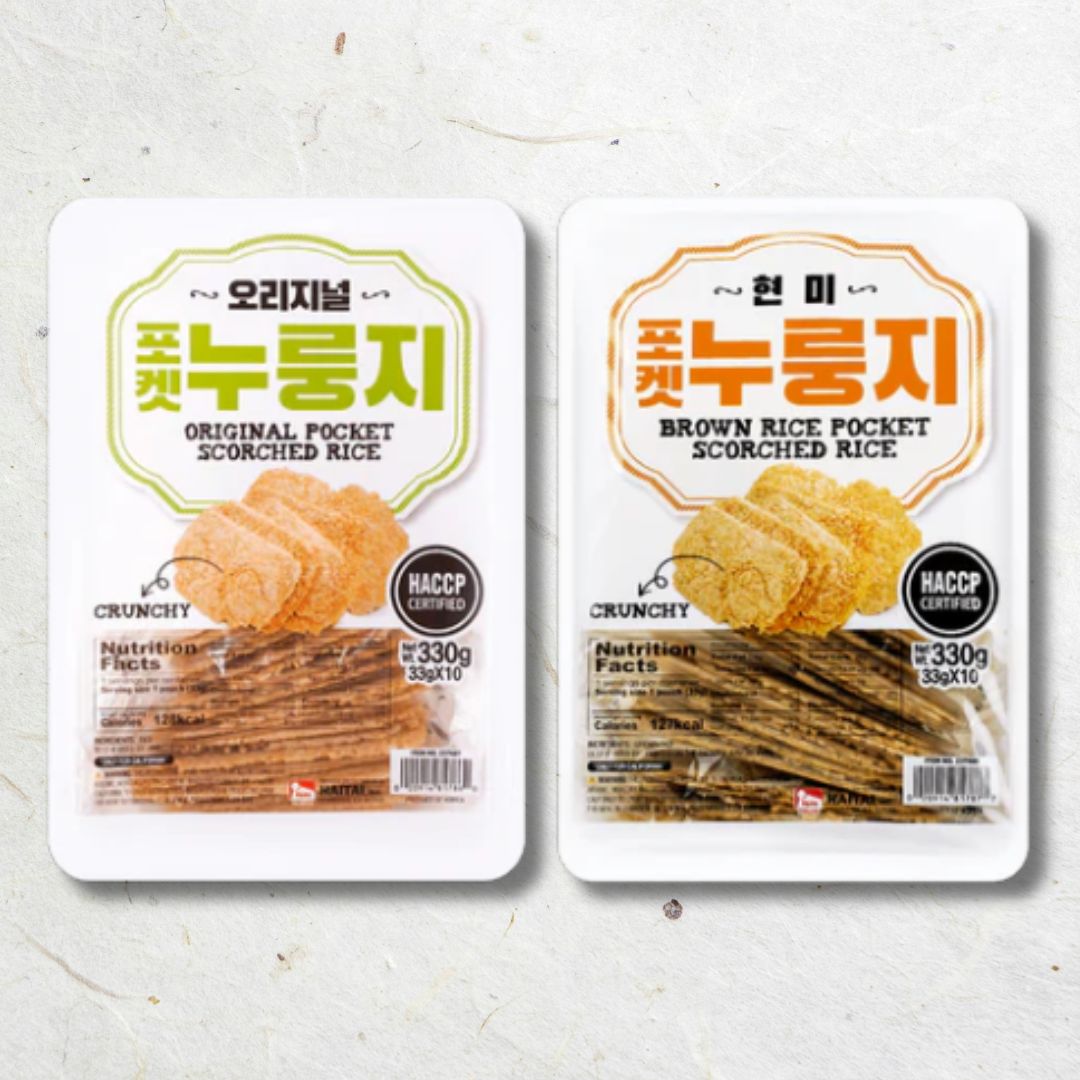 20%OFF✨Pocket Nurungji Original / Brown Rice 33g*10ea