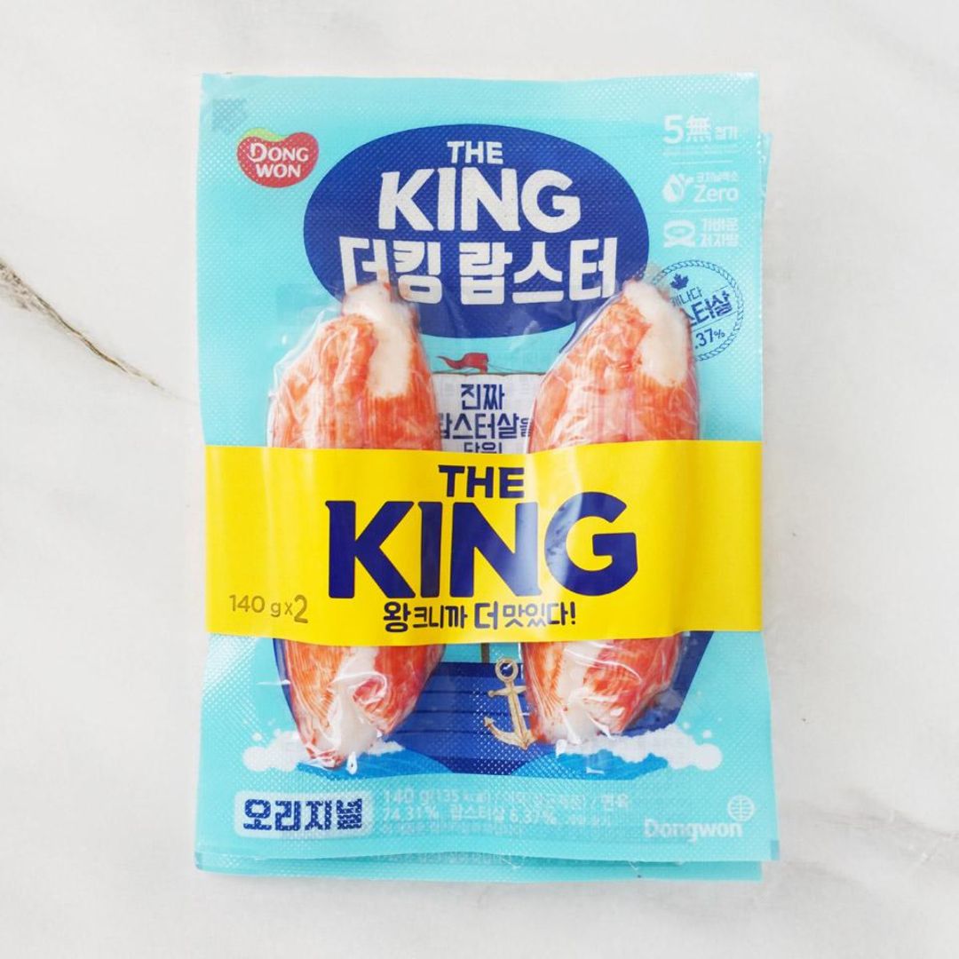 SYDNEY ONLY🚛 Dongwon The King Real Lobster-Flavor Crab Sticks 140g