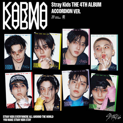 [ACCORDION] Stray Kids 4th Album - KARMA (Random Ver.)