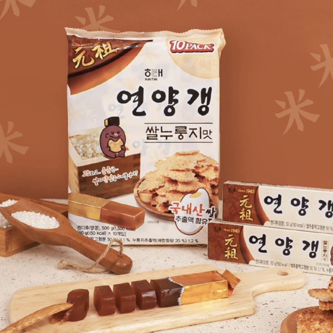 Haitai Yenyanggaeng Rice Nurungji Flavor 50g × 10Pack