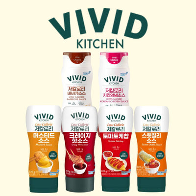Restocked🥳 Vivid Kitchen Low Calorie Sauce 320g (6 Flavors)