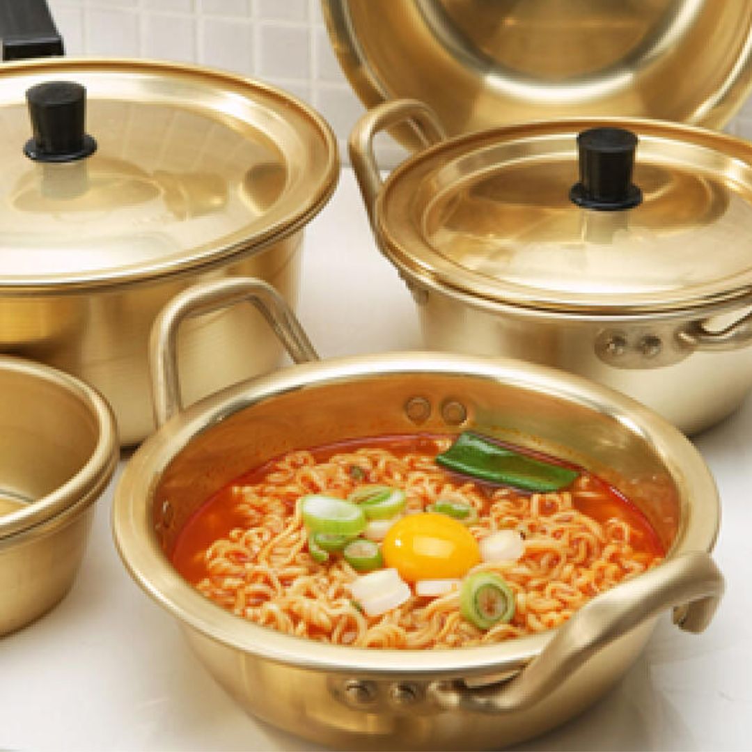 Special Price🎈Excellent heat conductivity! Aluminum Double-Handled Pot Choose 1 of 2 Types 16cm/22cm