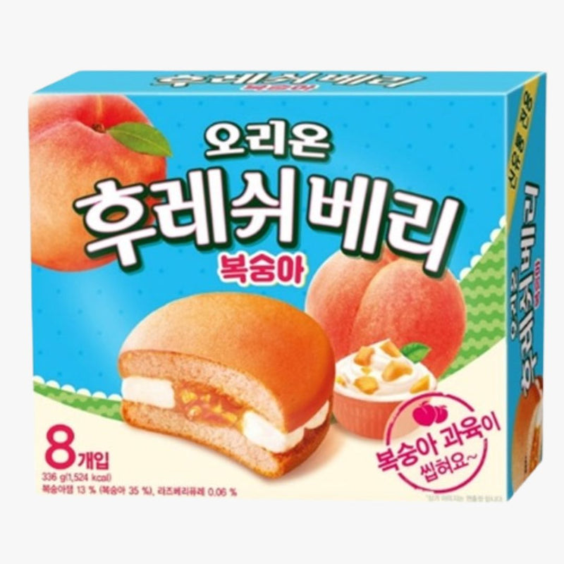 [오리온] 후레쉬베리 복숭아 336g