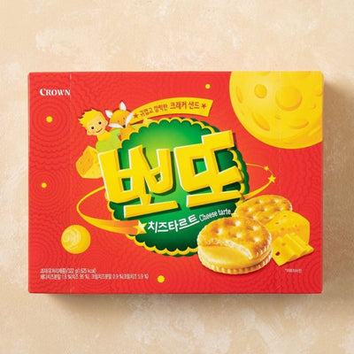 [크라운] 뽀또 치즈타르트 161g