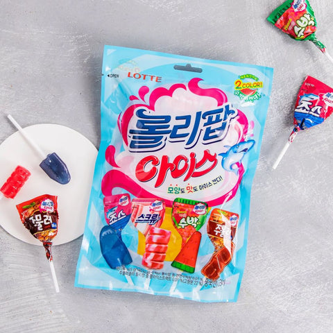 롯데 롤리팝 아이스 캔디 132g
