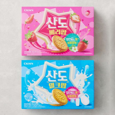 Crown Sando Milk Pop / Berry Pop 323g