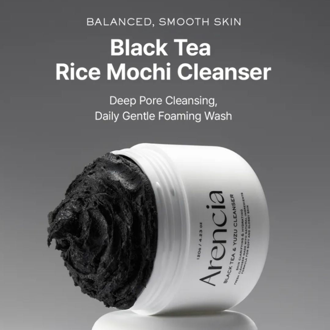 [ARENCIA] BLACK TEA RICE MOCHI CLEANSER 120g