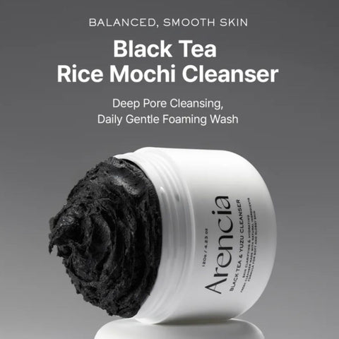 [ARENCIA] BLACK TEA RICE MOCHI CLEANSER 120g
