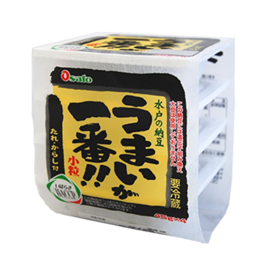 SYDNEY ONLY❄️OSATO Umai Ga Ichiban Natto (Kotsubu) 45g* 4p