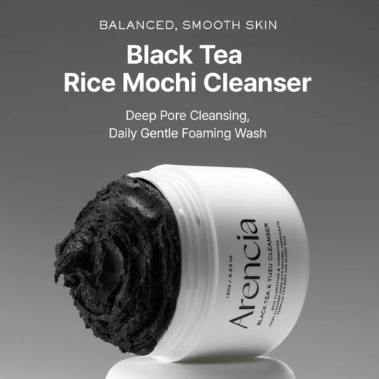 [ARENCIA] BLACK TEA RICE MOCHI CLEANSER 120g
