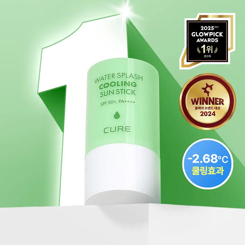 CURE Water Splash Cooling Sun Stick 23g SPF 50+ PA++++