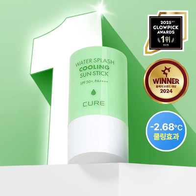 CURE Water Splash Cooling Sun Stick 23g SPF 50+ PA++++