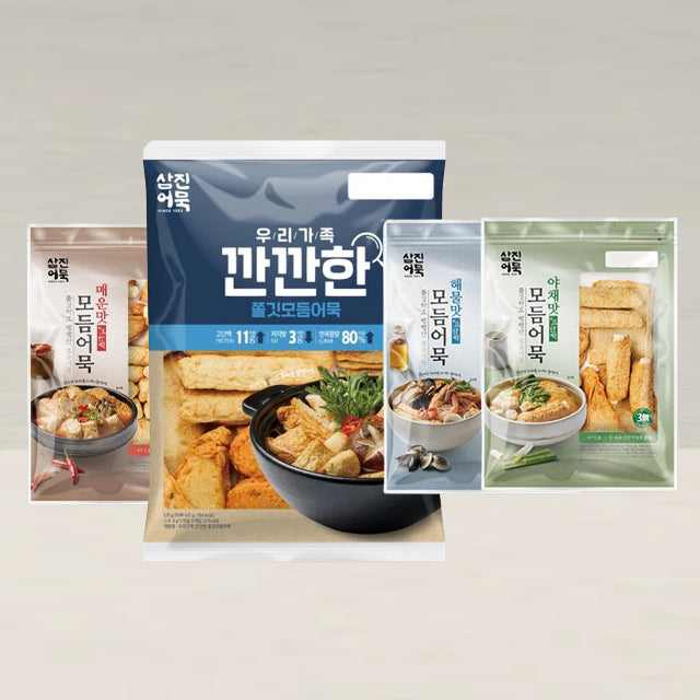 SYDNEY ONLY🚛 삼진 모듬어묵 4종 Samjin Assorted fish cakes 4kinds