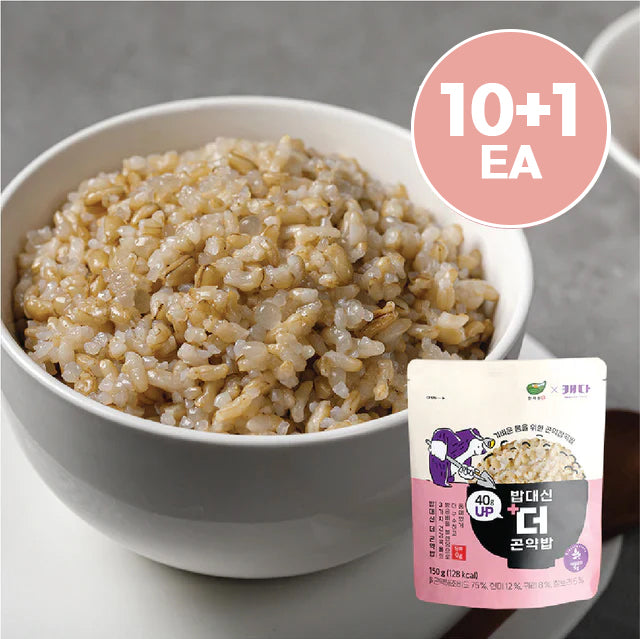 EXCLUSIVE KMALL09 💙 밥대신 귀리 현미 곤약 잡곡밥 Konjac Rice 43Kcal 110g / 75Kcal 110g/128Kcal 150g