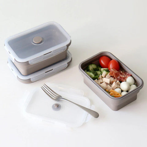 카모메 키친 실리콘 폴딩 푸드 컨테이너 KAMOME KITCHEN Silicon Folding Food Container 2sizes