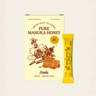 Ozanic Pure Manuka Honey MGO180+ Sachet 30