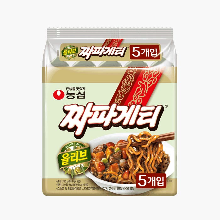 [농심] 짜파게티 멀티 140g*5p