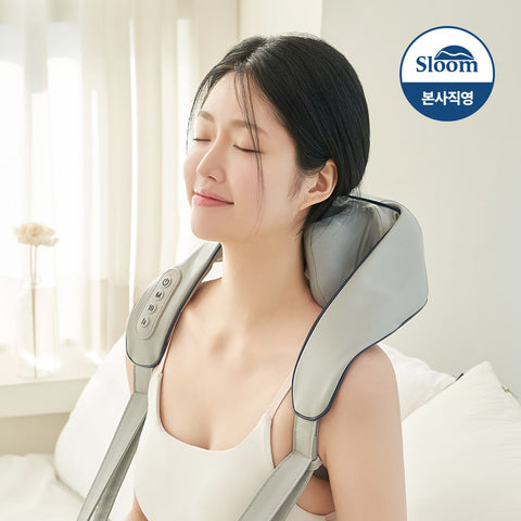 [무선 마사지기] 슬룸 넥숄더 힐링케어 Sloom Neck & Shoulder Healing Care Massager