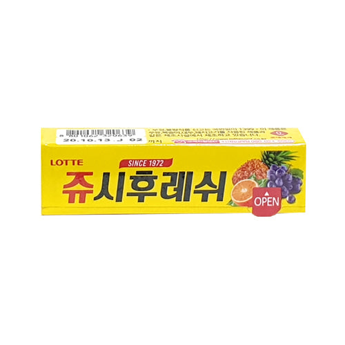 [롯데] 쥬시 후레쉬 26g