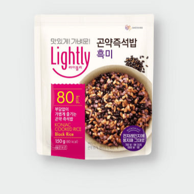 라이틀리 곤약즉석밥 3종 Lightly Konjac Cooked Rice 150g