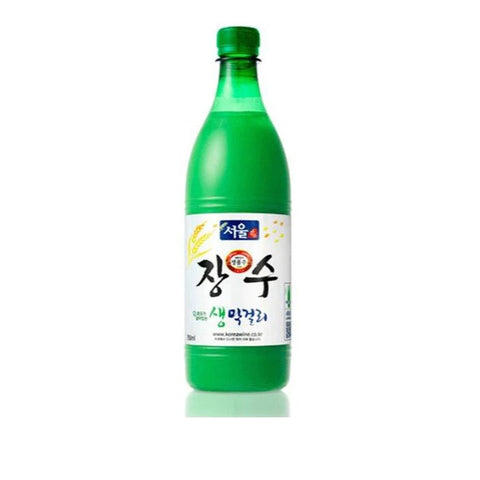 서울 장수 막걸리 JANGSU RICE WINE 3 bottles