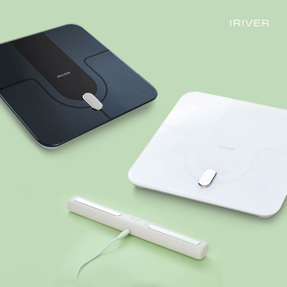 IRIVER SB-809P Handbar Smart Body Fat Scale White