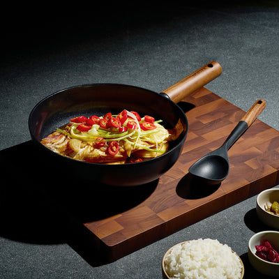 트루쿡 블랙 팬 시리즈 5종 TRUECOOK Black Pan Series 5 Options(Frypan/Wok/Mini Omelette Pan/Giant Omelette Pan/Egg Pan)