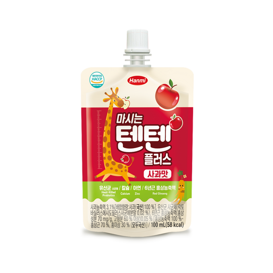 마시는 텐텐 플러스 사과맛/복숭아맛 100ml Healthy Juice for Kids