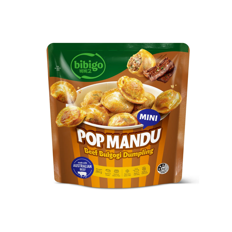 비비고 미니팝 만두 소불고기 280g