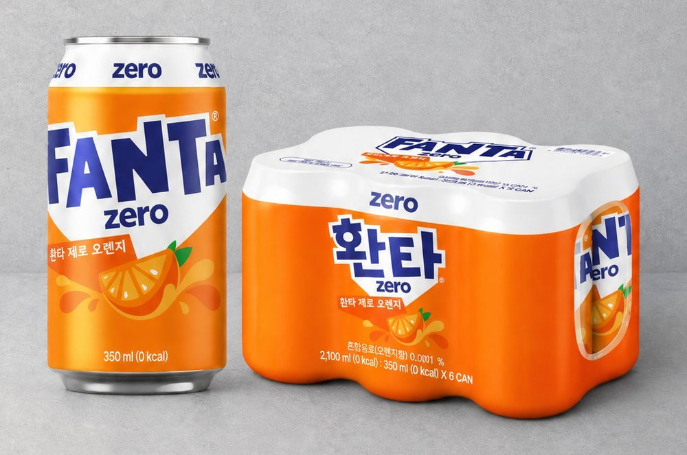 [코카콜라] 환타 제로 슈가 오렌지 355ml