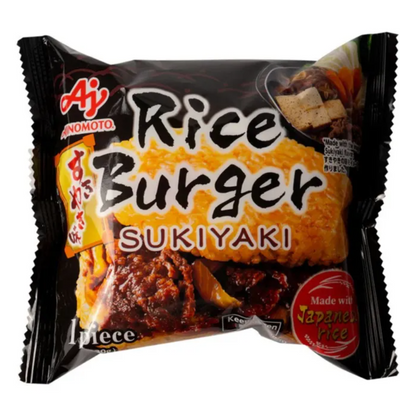Soy bean Meat Rice Burger Sukiyaki 130