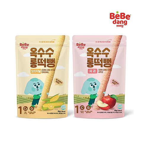 30%OFF🥓옥수수 롱떡뻥 Corn Long Stick Apple / Original 30g