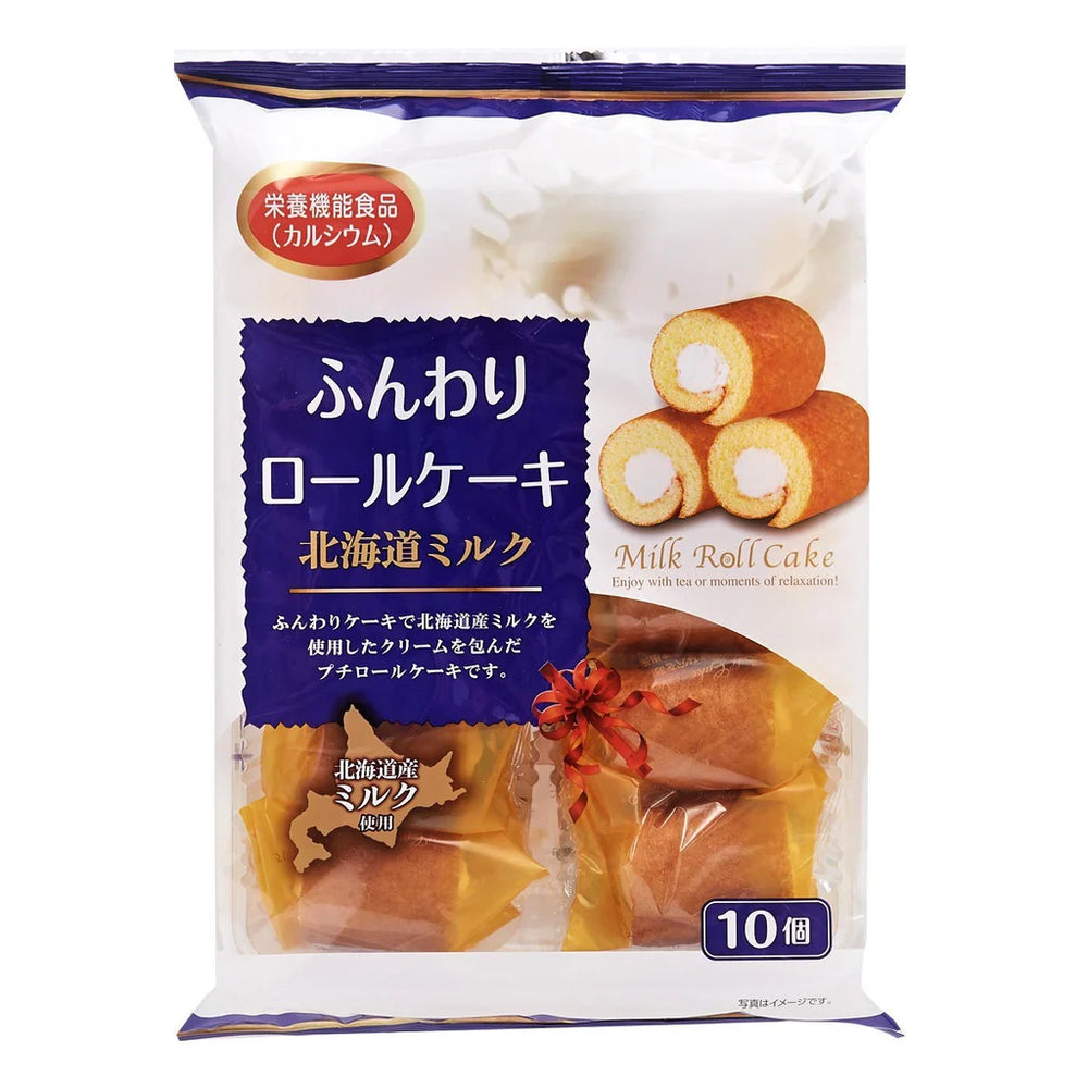 [야마우치] 야마우치 롤 케이크 호카이도 밀크 162g