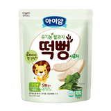 [일동] 아이얌 유기농 시금치 떡뻥 30g