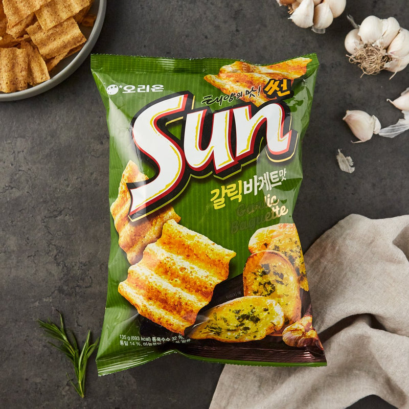 [오리온] 썬칩 갈릭바게트맛 135g