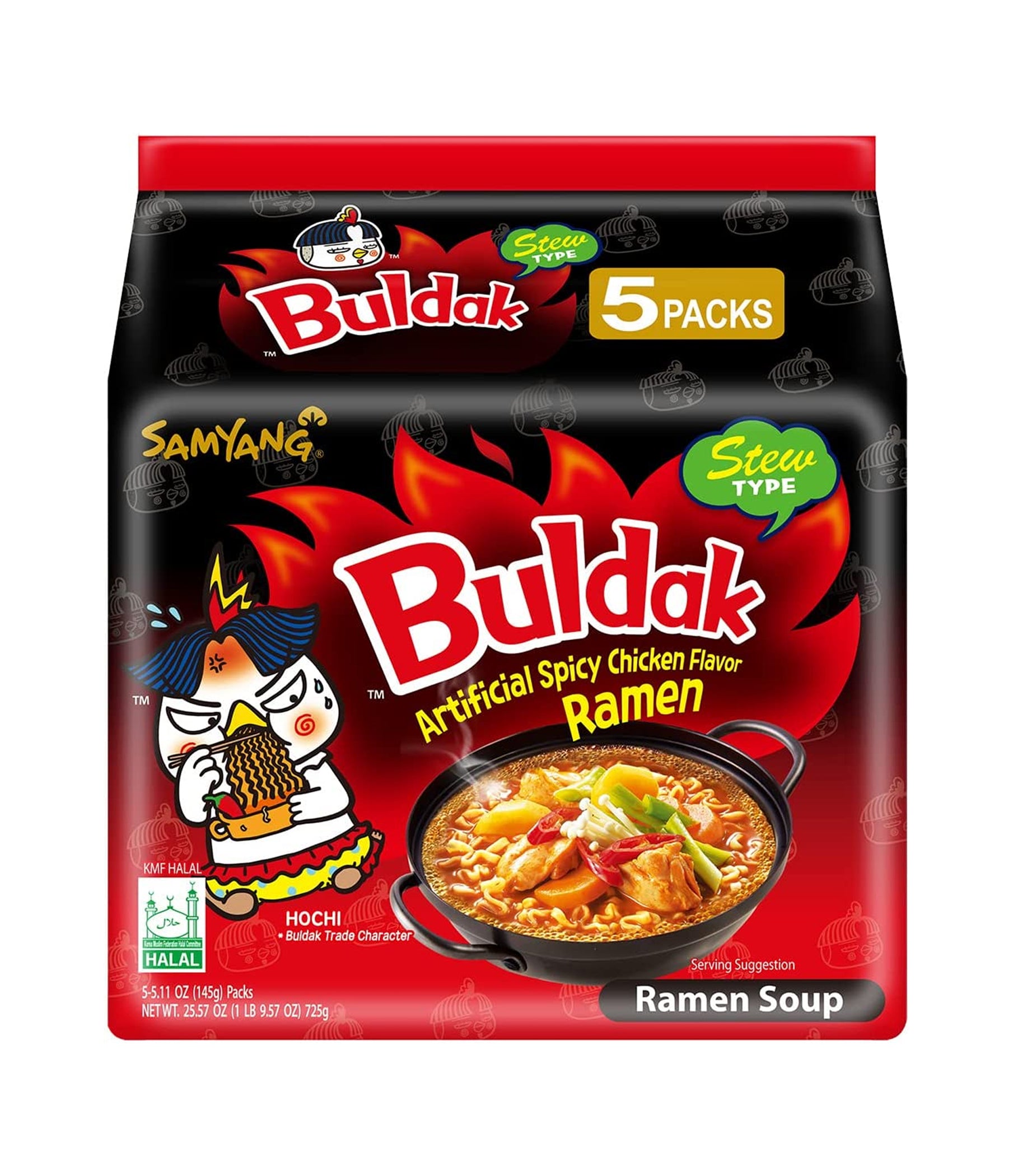 Samyang Buldak Bokkeum myeon Stew type (5pks)