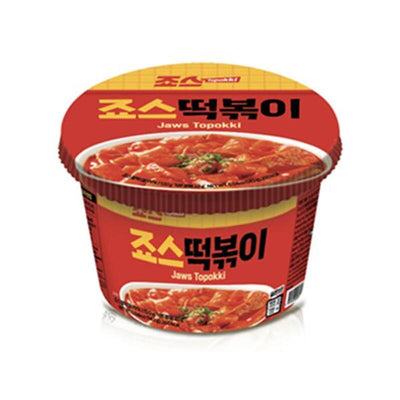 죠스떡볶이 오리지날 컵떡볶이 143g JAWS Topokki