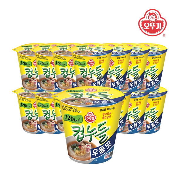 오뚜기 컵누들 우동맛 38.1g 15개입(1박스) | [OTOKI] Cup Noodle Udon 38.1g*15p