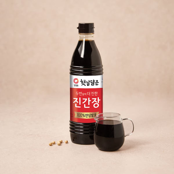 청정원 두번달여 더 진한 진간장 840ml | [CHEONGJEONGWEON] Soy Sauce 840ml