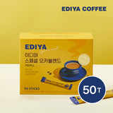 EDIYA Special Coffee Mix 2 Types (Gold Blend Rich Crema/Mocha Blend) 50 Sticks