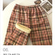 겨울 양털체크 바지 홈웨어 Winter Fleece Checkered Pajama Pants (5 Colors)