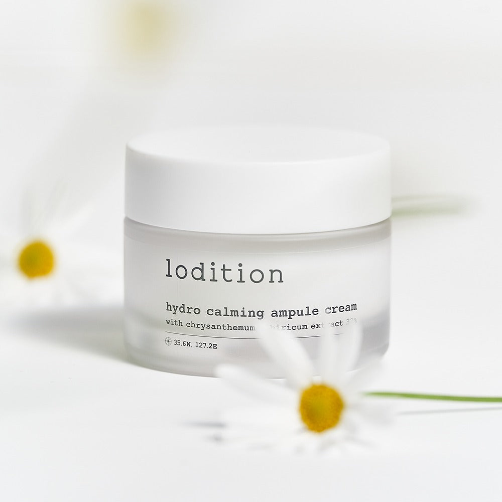 로디션 구절초 수분 진정 앰플 크림 55g lodition hydro calming ampule cream