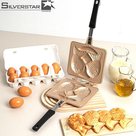 실버스타 골드피쉬 인덕션 IH 붕어빵팬 Goldfish Induction IH Fish-shaped Pastry Pan