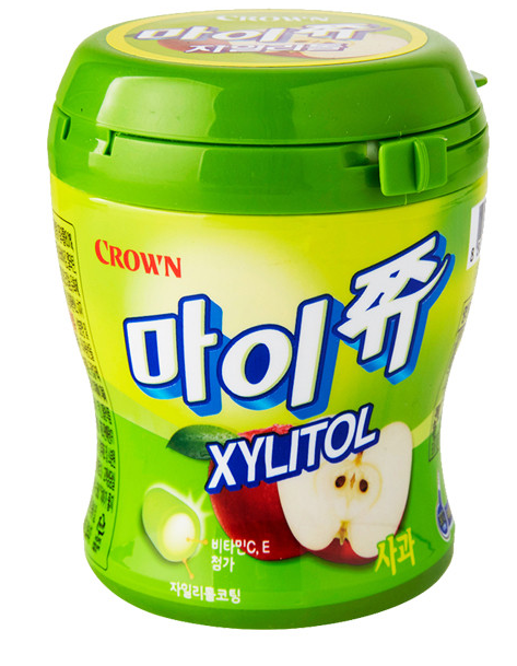 [크라운] 마이쭈 자일리톨 사과 110g