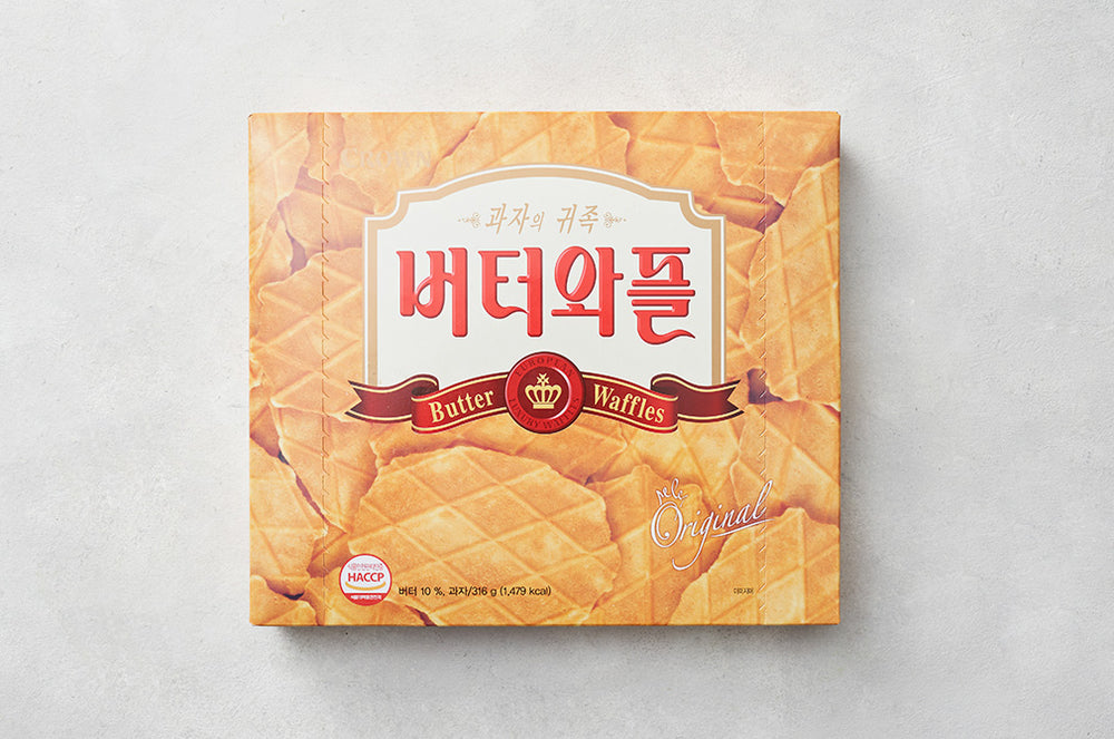 [크라운] 버터와플 대 316g