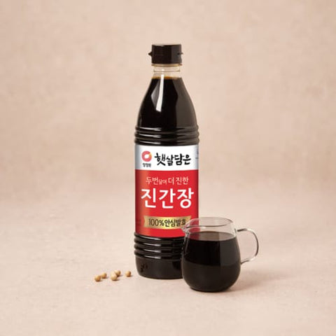 청정원 두번달여 더 진한 진간장 840ml | [CHEONGJEONGWEON] Soy Sauce 840ml