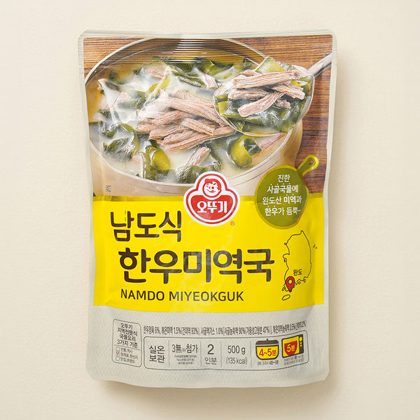 [오뚜기] 남도식 한우 미역국 500g
